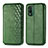 Coque Portefeuille Livre Cuir Etui Clapet S01D pour Nokia XR21 Vert