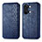 Coque Portefeuille Livre Cuir Etui Clapet S01D pour OnePlus Ace 2V 5G Bleu