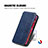 Coque Portefeuille Livre Cuir Etui Clapet S01D pour OnePlus Nord N200 5G Petit