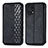 Coque Portefeuille Livre Cuir Etui Clapet S01D pour Oppo Find X5 Pro 5G Noir