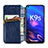 Coque Portefeuille Livre Cuir Etui Clapet S01D pour Oppo K9S 5G Petit