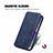 Coque Portefeuille Livre Cuir Etui Clapet S01D pour Oppo Reno6 Pro+ Plus 5G Petit