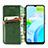 Coque Portefeuille Livre Cuir Etui Clapet S01D pour Realme C30 Petit