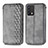 Coque Portefeuille Livre Cuir Etui Clapet S01D pour Realme GT Master 5G Gris