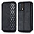 Coque Portefeuille Livre Cuir Etui Clapet S01D pour Realme GT Master 5G Noir