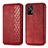 Coque Portefeuille Livre Cuir Etui Clapet S01D pour Realme GT Neo 2T 5G Rouge