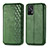 Coque Portefeuille Livre Cuir Etui Clapet S01D pour Realme GT Neo 2T 5G Vert