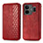 Coque Portefeuille Livre Cuir Etui Clapet S01D pour Realme GT Neo5 240W 5G Rouge