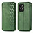 Coque Portefeuille Livre Cuir Etui Clapet S01D pour Realme GT2 Pro 5G Vert