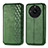 Coque Portefeuille Livre Cuir Etui Clapet S01D pour Realme Narzo 60 5G Vert