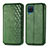 Coque Portefeuille Livre Cuir Etui Clapet S01D pour Samsung Galaxy A12 5G Vert