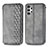 Coque Portefeuille Livre Cuir Etui Clapet S01D pour Samsung Galaxy A13 4G Gris