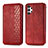 Coque Portefeuille Livre Cuir Etui Clapet S01D pour Samsung Galaxy A13 4G Rouge