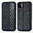 Coque Portefeuille Livre Cuir Etui Clapet S01D pour Samsung Galaxy A22s 5G Noir