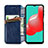 Coque Portefeuille Livre Cuir Etui Clapet S01D pour Samsung Galaxy A32 5G Petit