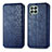 Coque Portefeuille Livre Cuir Etui Clapet S01D pour Samsung Galaxy M53 5G Bleu