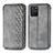 Coque Portefeuille Livre Cuir Etui Clapet S01D pour Samsung Galaxy M80S Gris