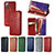 Coque Portefeuille Livre Cuir Etui Clapet S01D pour Samsung Galaxy Note 20 5G Petit