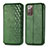 Coque Portefeuille Livre Cuir Etui Clapet S01D pour Samsung Galaxy Note 20 5G Vert