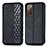 Coque Portefeuille Livre Cuir Etui Clapet S01D pour Samsung Galaxy S20 FE 4G Noir