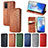 Coque Portefeuille Livre Cuir Etui Clapet S01D pour Samsung Galaxy S20 Plus 5G Petit