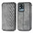 Coque Portefeuille Livre Cuir Etui Clapet S01D pour Samsung Galaxy S20 Ultra Gris