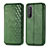 Coque Portefeuille Livre Cuir Etui Clapet S01D pour Sony Xperia 1 II Vert