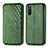 Coque Portefeuille Livre Cuir Etui Clapet S01D pour Sony Xperia 10 III Lite Vert