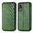 Coque Portefeuille Livre Cuir Etui Clapet S01D pour Xiaomi Civi 1S 5G Vert