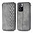 Coque Portefeuille Livre Cuir Etui Clapet S01D pour Xiaomi Mi 11i 5G (2022) Gris