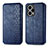 Coque Portefeuille Livre Cuir Etui Clapet S01D pour Xiaomi Poco F5 5G Bleu