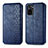 Coque Portefeuille Livre Cuir Etui Clapet S01D pour Xiaomi Poco M5S Bleu