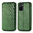 Coque Portefeuille Livre Cuir Etui Clapet S01D pour Xiaomi Poco M5S Vert