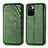 Coque Portefeuille Livre Cuir Etui Clapet S01D pour Xiaomi Redmi 10 (2022) Vert