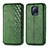 Coque Portefeuille Livre Cuir Etui Clapet S01D pour Xiaomi Redmi 10X 5G Vert