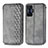 Coque Portefeuille Livre Cuir Etui Clapet S01D pour Xiaomi Redmi K50 Gaming 5G Gris