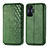 Coque Portefeuille Livre Cuir Etui Clapet S01D pour Xiaomi Redmi K50 Gaming 5G Vert