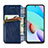 Coque Portefeuille Livre Cuir Etui Clapet S01D pour Xiaomi Redmi Note 11 4G (2021) Petit