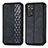 Coque Portefeuille Livre Cuir Etui Clapet S01D pour Xiaomi Redmi Note 11 Pro 4G Noir