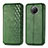 Coque Portefeuille Livre Cuir Etui Clapet S01D pour Xiaomi Redmi Note 9 5G Vert