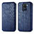 Coque Portefeuille Livre Cuir Etui Clapet S01D pour Xiaomi Redmi Note 9 Bleu