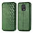 Coque Portefeuille Livre Cuir Etui Clapet S01D pour Xiaomi Redmi Note 9 Pro Max Vert