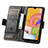Coque Portefeuille Livre Cuir Etui Clapet S02D pour Samsung Galaxy A01 SM-A015 Petit