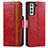 Coque Portefeuille Livre Cuir Etui Clapet S02D pour Samsung Galaxy S21 5G Petit