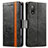 Coque Portefeuille Livre Cuir Etui Clapet S02D pour Sony Xperia Ace II Noir