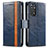 Coque Portefeuille Livre Cuir Etui Clapet S02D pour Xiaomi Redmi Note 11 Pro 4G Petit