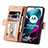 Coque Portefeuille Livre Cuir Etui Clapet S03D pour Motorola Moto Edge S30 5G Petit