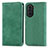 Coque Portefeuille Livre Cuir Etui Clapet S04D pour Huawei Nova 10 Vert