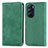 Coque Portefeuille Livre Cuir Etui Clapet S04D pour Motorola Moto Edge Plus (2022) 5G Vert