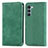 Coque Portefeuille Livre Cuir Etui Clapet S04D pour Motorola Moto Edge S30 5G Vert